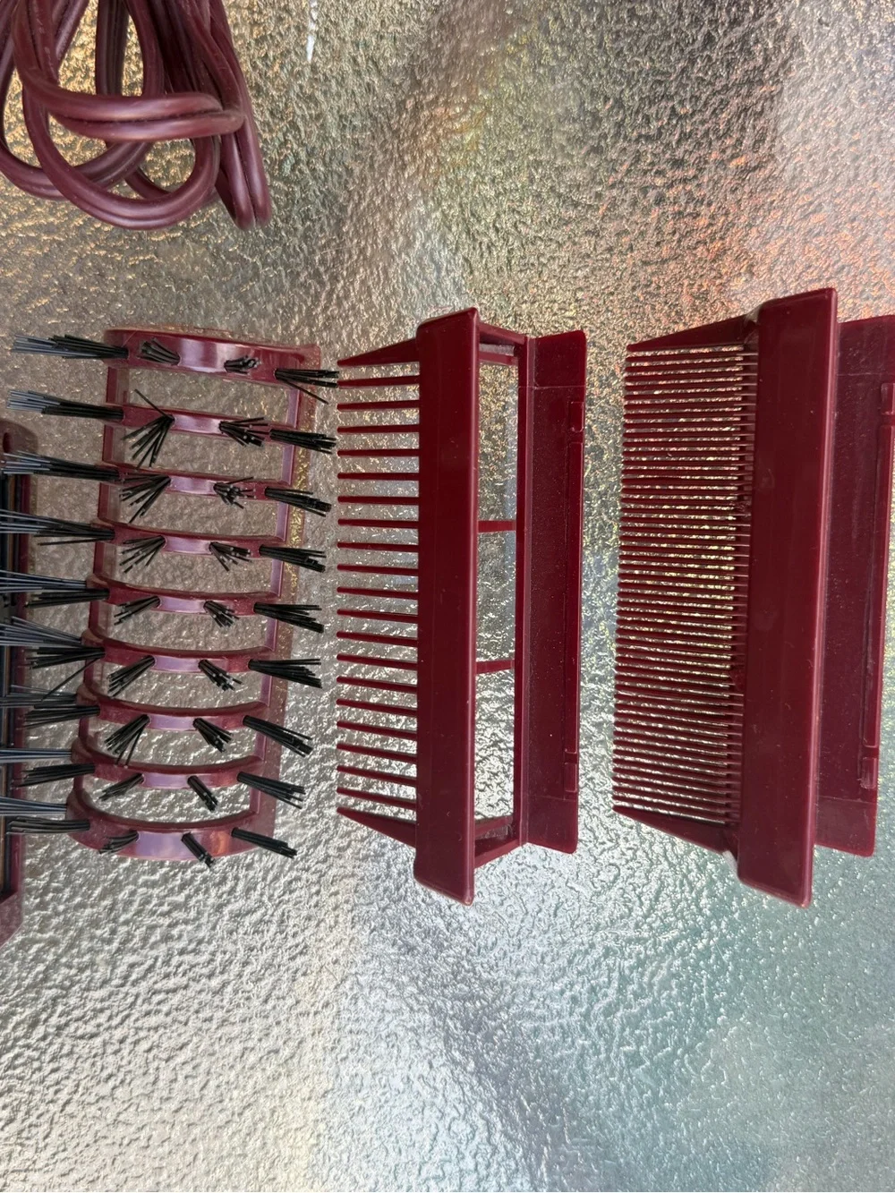chic Burgundy 1200 Multi-Attachment Hot Air Styler